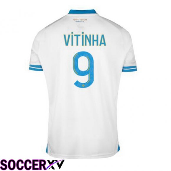 Marseille OM (VITINHA 9) Soccer Jersey Home White 2023/2024