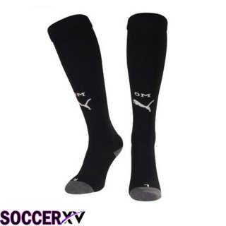 Marseille OM Soccer Socks Third Black 2023/2024