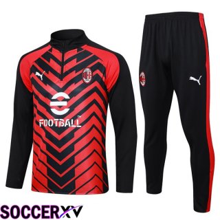 AC Milan Training Tracksuit Suit Red 2023/2024