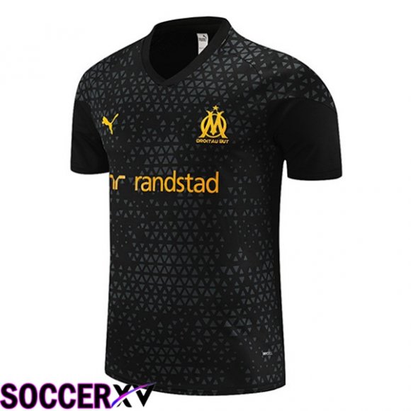 Marseille OM Training T Shirt Black 2023/2024