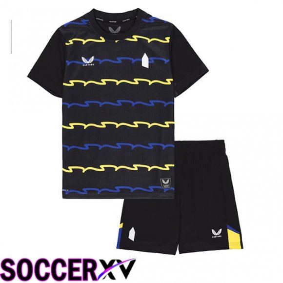 Maillot de Foot Everton Enfant Third Noir 2025/2026