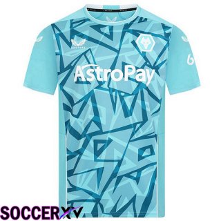 Wolves Soccer Jersey Third Blue 2023/2024