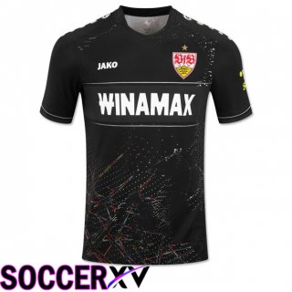 VfB Stuttgart Third Soccer Jersey Black 2024/2025