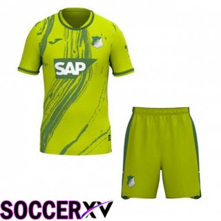 TSG Hoffenheim Kids Third Soccer Jersey Green 2024/2025