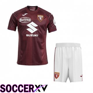 Torino FC Kids Home Soccer Jersey Red 2024/2025