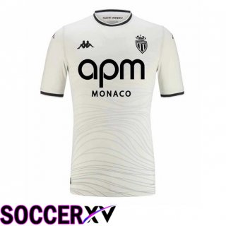 AS Monaco Third Soccer Jersey White 2024/2025