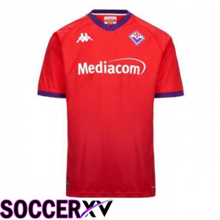 ACF Fiorentina Third Soccer Jersey Red 2024/2025