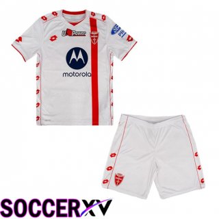 AC Monza Kids Away Soccer Jersey White 2024/2025