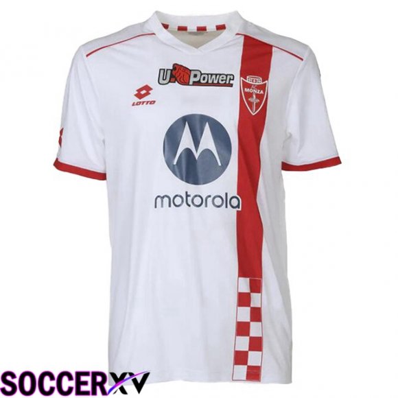 AC Monza Soccer Jersey Away White 2023/2024