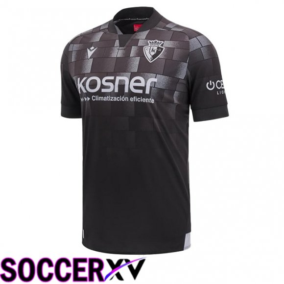 CA Osasuna Third Soccer Jersey Black 2024/2025