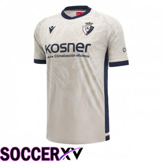 CA Osasuna Away Soccer Jersey White 2024/2025