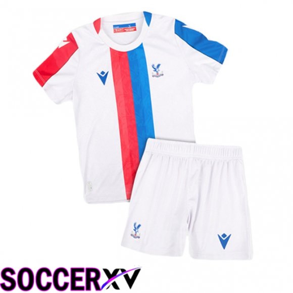 Maillot de Foot Crystal Palace Enfant Exterieur Blanc 2025/2026