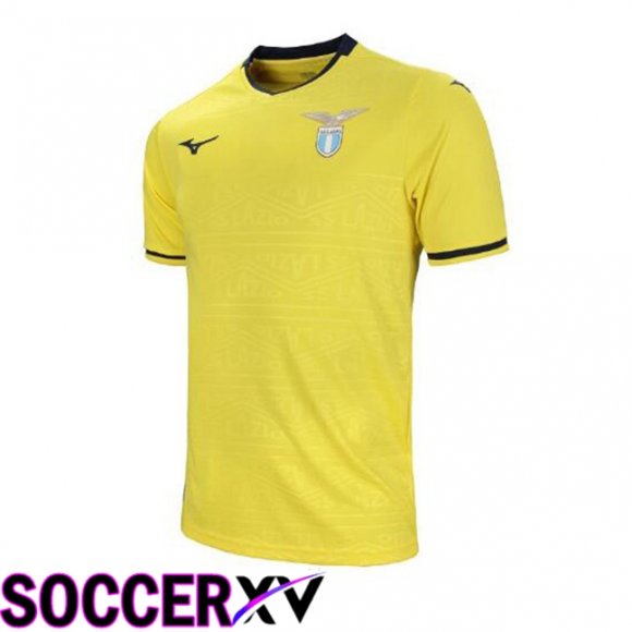 SS Lazio Away Soccer Jersey Yellow 2024/2025