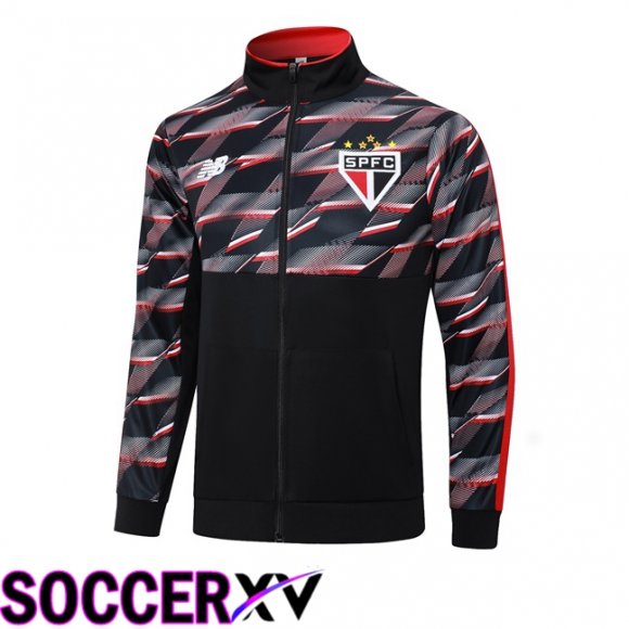 Sao Paulo FC Training Jacket Black 2024/2025