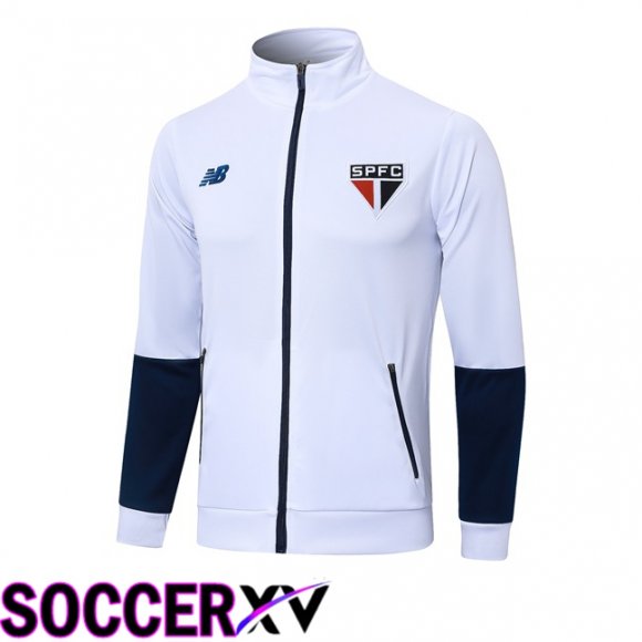 Sao Paulo FC Training Jacket White 2024/2025