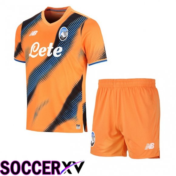 Maillot de Foot Atalanta Enfant Third Orange 2025/2026