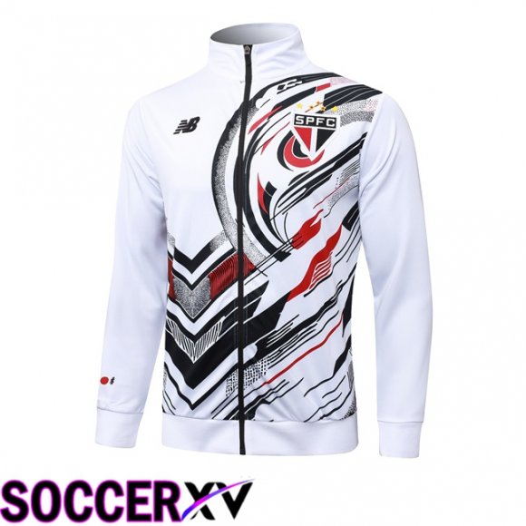 Veste Foot Sao Paulo FC Blanc 2025/2026