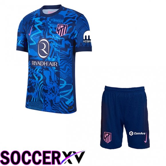 Atletico Madrid Kids Third Soccer Jersey 2024/2025