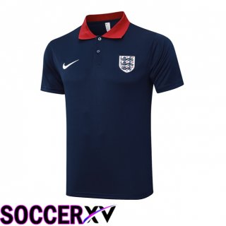 England Soccer Polo Blue Royal 2024/2025