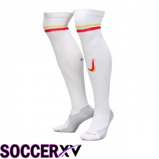 Liverpool Third Soccer Socks White 2024/2025