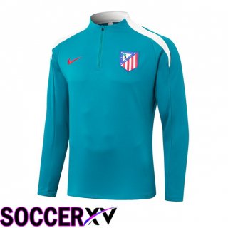 Atletico Madrid Training Sweatshirt Blue 2024/2025