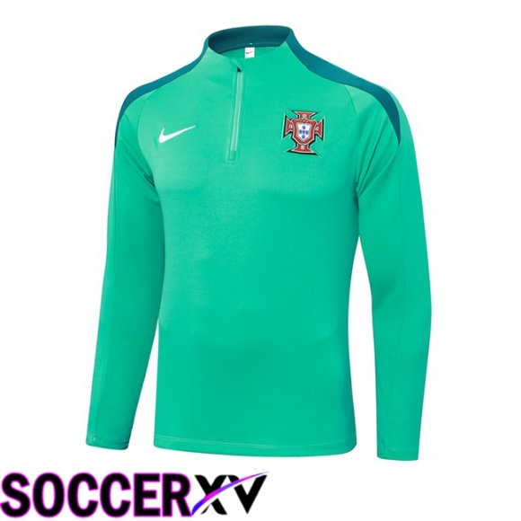 Portugal Training Sweatshirt Green 2024/2025