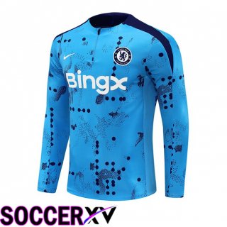 FC Chelsea Training Sweatshirt Blue 2024/2025