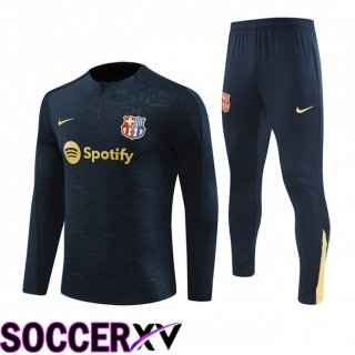 FC Barcelona Kids kit Training Tracksuit Blue Royal 2024/2025