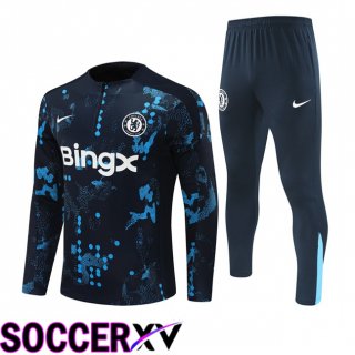 FC Chelsea Kids kit Training Tracksuit Blue Royal 2024/2025