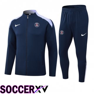 Paris PSG kit Training Tracksuit - Jacket Blue Royal 2024/2025