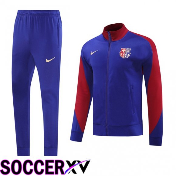 FC Barcelona kit Training Tracksuit - Jacket Blue 2024/2025