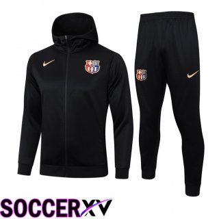 FC Barcelona Training Tracksuit - Windbreaker Black 2024/2025