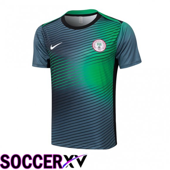 Nigeria Training T Shirt Green Black 2024/2025