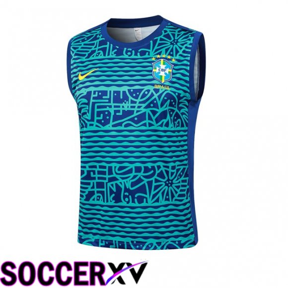 Brazil Gilet Soccer Blue 2024/2025