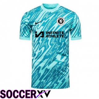 FC Chelsea Goalkeeper Soccer Jersey Blue 2024/2025