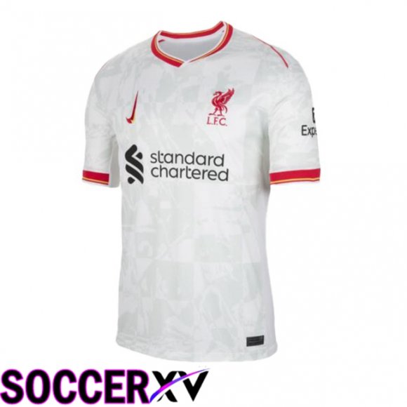 FC Liverpool Third Soccer Jersey White 2024/2025