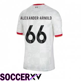 FC Liverpool (ALEXANDER-ARNOLD 66) Third Soccer Jersey White 2024/2025