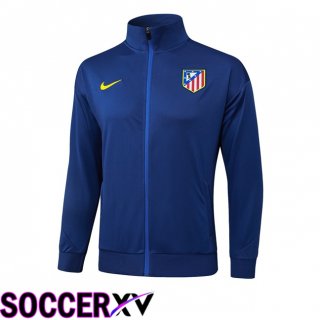 Veste Foot Atletico Madrid Bleu Royal 2025/2026