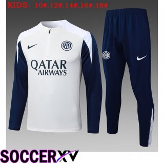 Ensemble Survetement de Foot Paris PSG Enfant Blanc 2025/2026