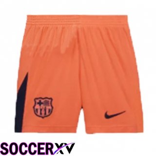 Short De Foot FC Barcelone Third Rouge 2025/2026