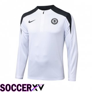 Training Sweatshirt FC Chelsea Blanc 2025/2026