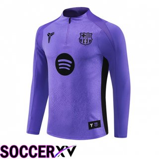 Training Sweatshirt FC Barcelone Pourpre 2025/2026