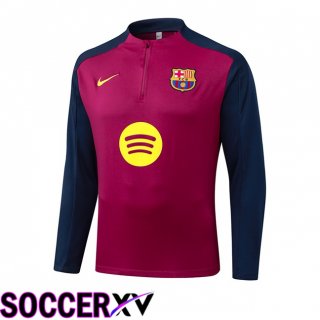 Training Sweatshirt FC Barcelone Rouge Bleu Royal 2025/2026