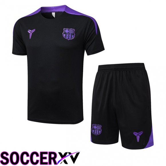 Ensemble Training T-Shirts FC Barcelone + Shorts Noir 2025/2026