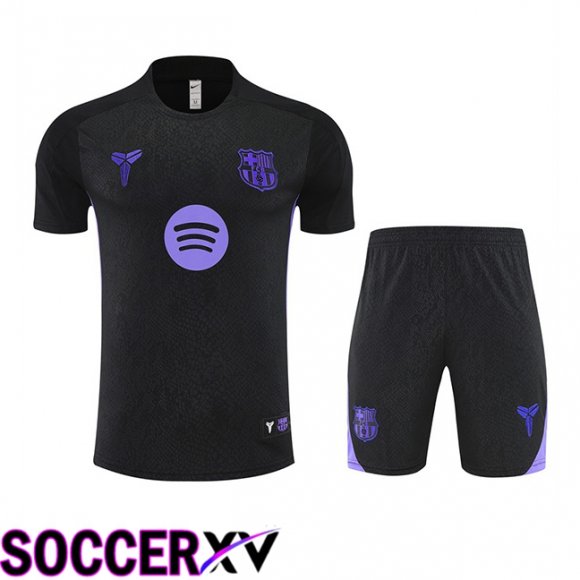 Ensemble Training T-Shirts FC Barcelone + Shorts Noir 2025/2026