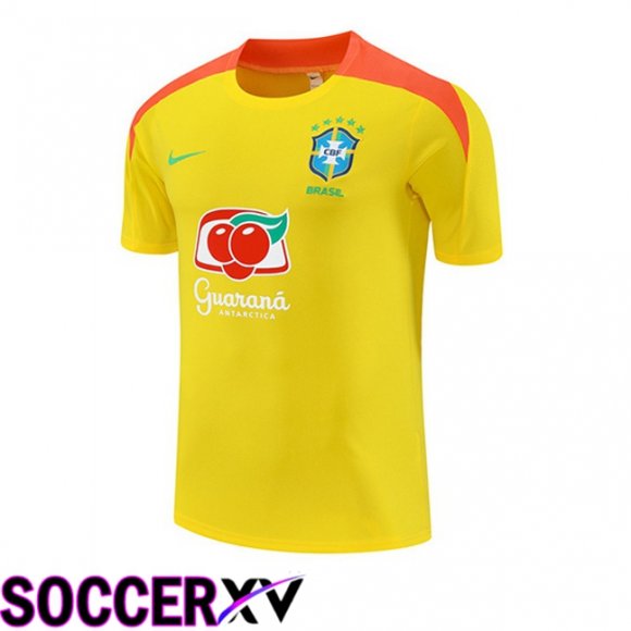 Training T-Shirts Bresil Jaune 2025/2026