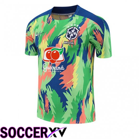 Training T-Shirts Bresil Vert 2025/2026