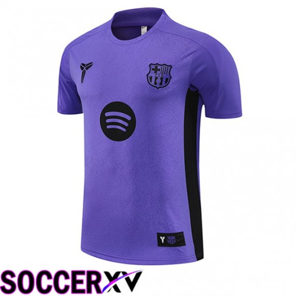 Training T-Shirts FC Barcelone Pourpre 2025/2026