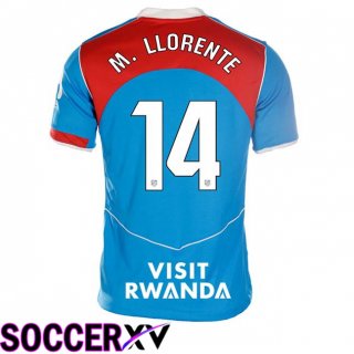 Maillot de Foot Atletico Madrid (M. LLORENTE 14) Third Bleu 2025/2026