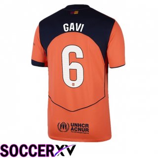 Maillot de Foot FC Barcelone (GAVI 6) Third Rouge 2025/2026